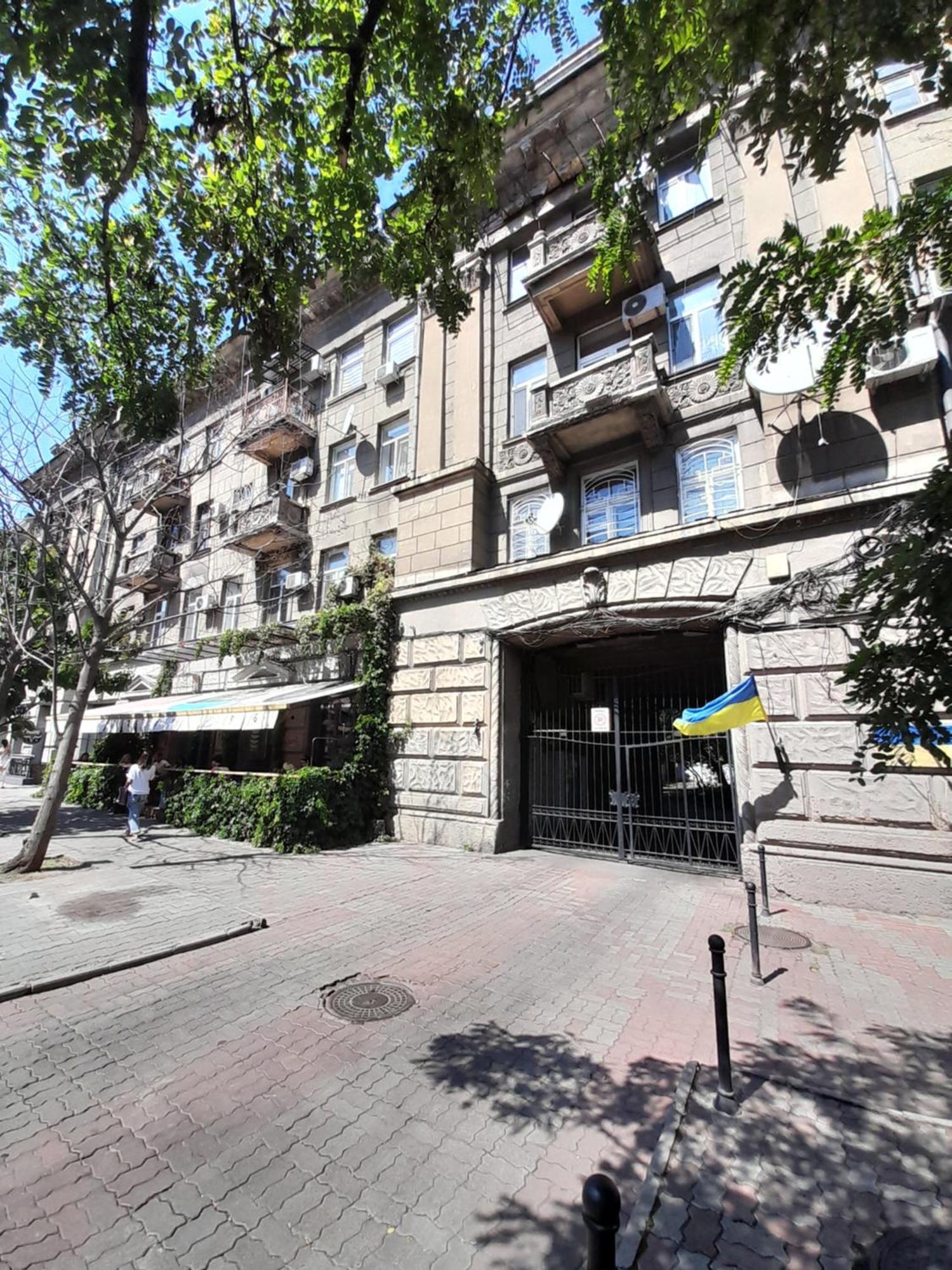 Apartment on Hretska 26/28 Odessa Exteriör bild